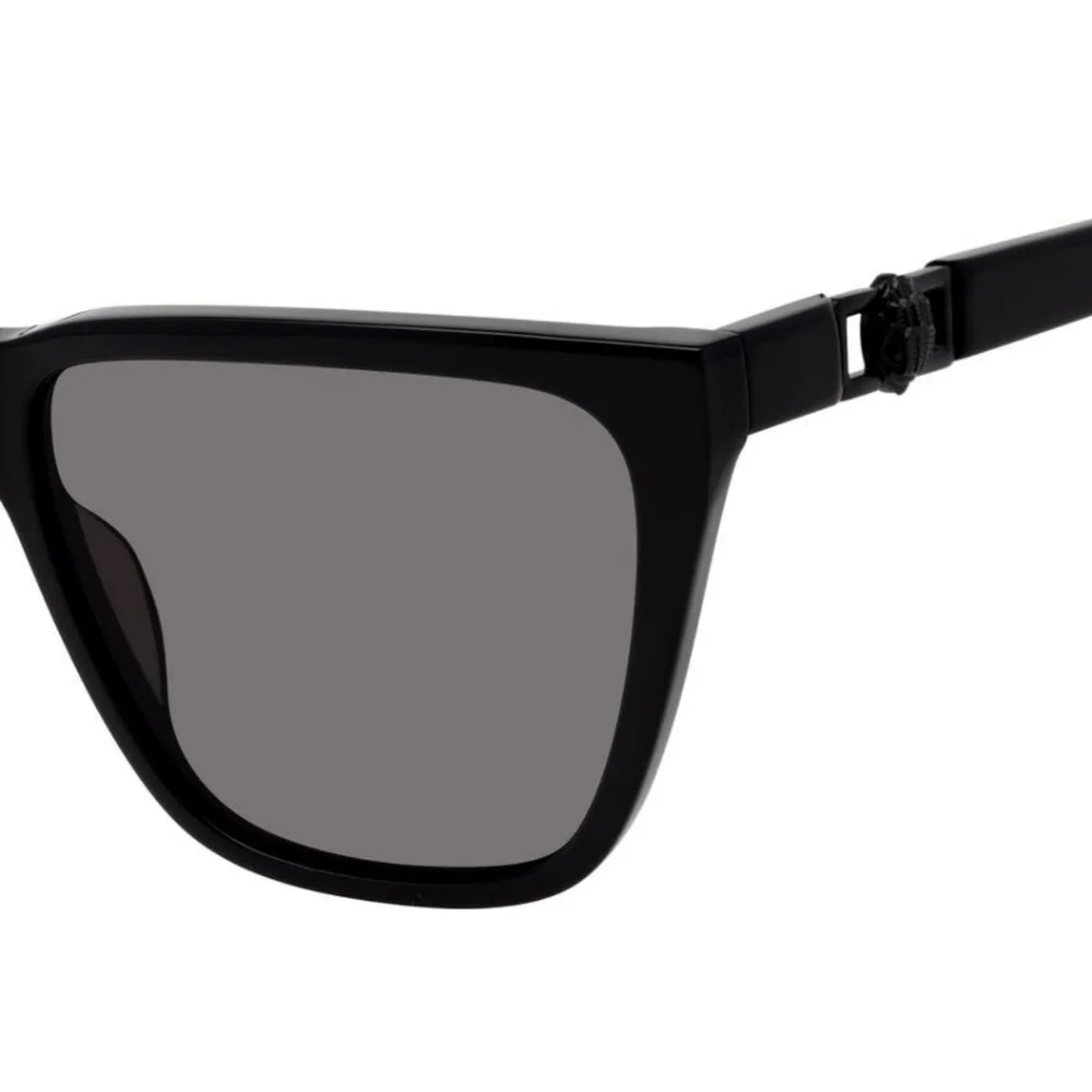 Kurt Geiger Black Square Polarized Sunglasses New